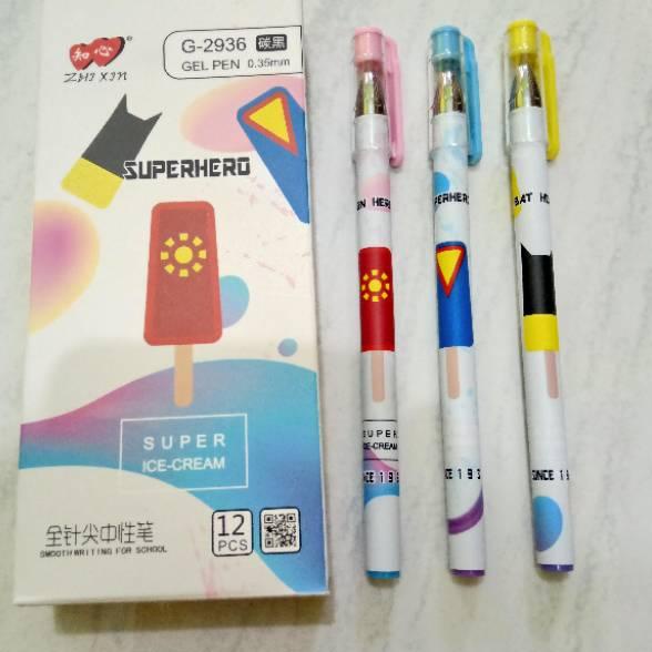

Super Heboh Pulpen gel / gel pen lovein zhi xin zhixin
