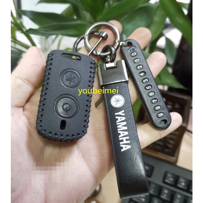 1 Pc Case Kunci Remote Bahan Kulit Untuk Yamaha Motor Y16zr Nmax 2020 2021AEROX NVX Y16 NVX155 Aerox S Xmax 2021