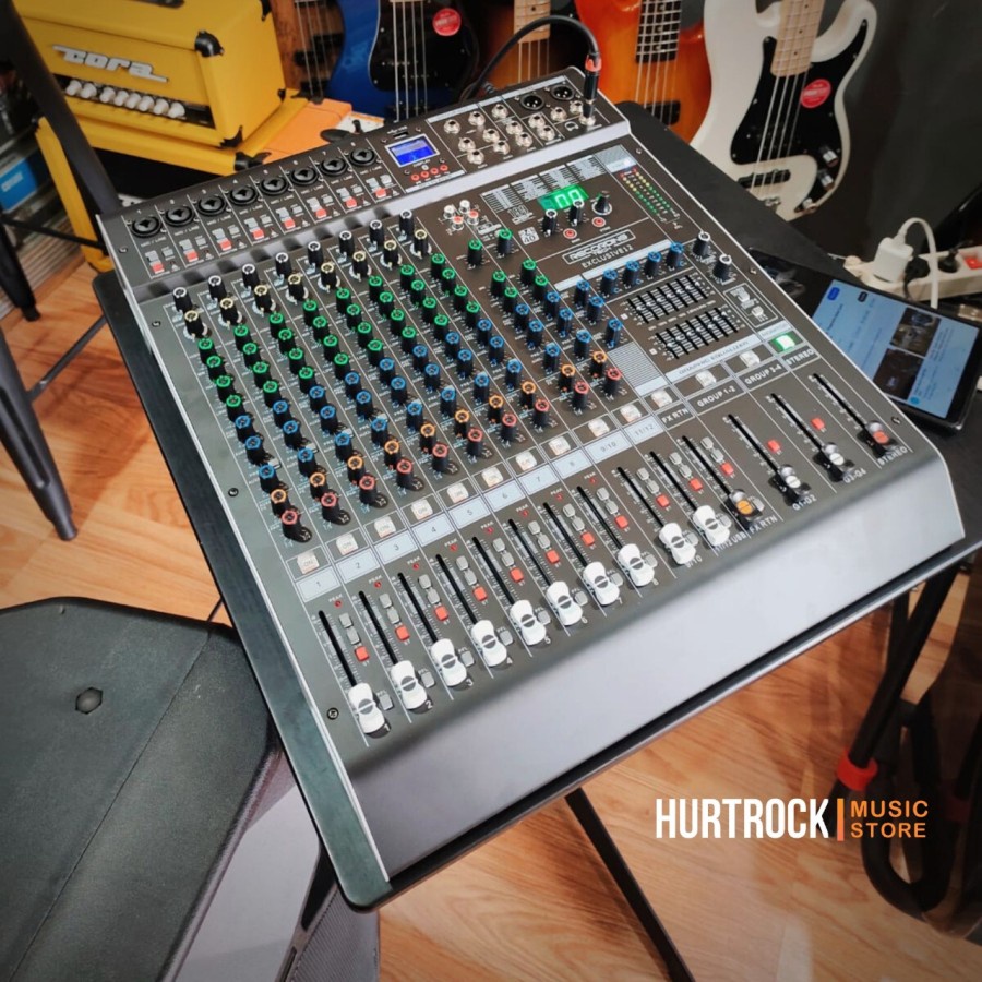 Recording Tech RT Exclusive 12 - Mixer Audio 12 Channel 199DSP