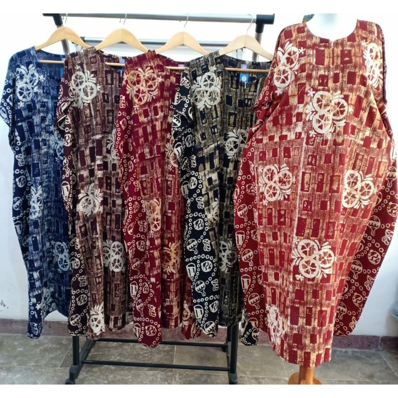 daster kelelawar/kaftan pendek