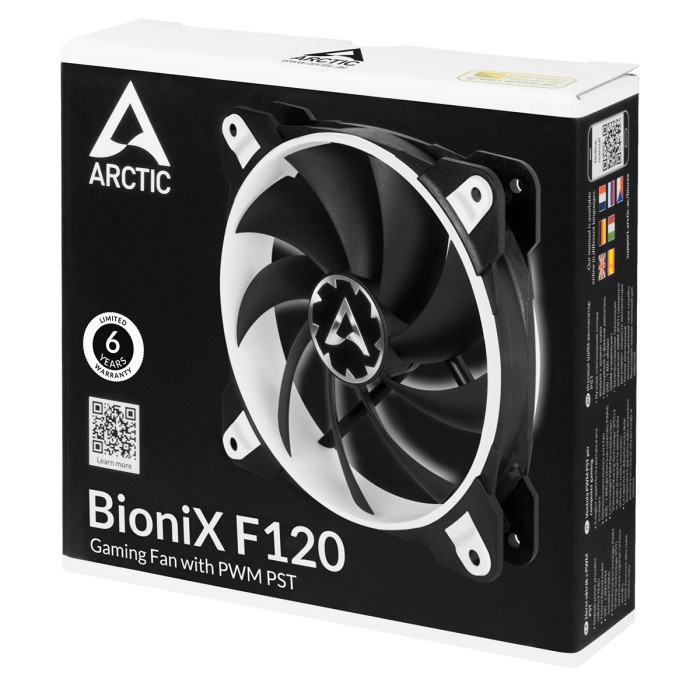 ARCTIC BIONIX F120 SINGLE FAN - WHITE