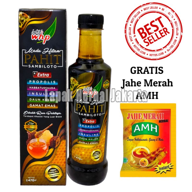Exp Lama (COD) MADU HITAM PAHIT SAMBILOTO INTAJ WHP Berkualitas