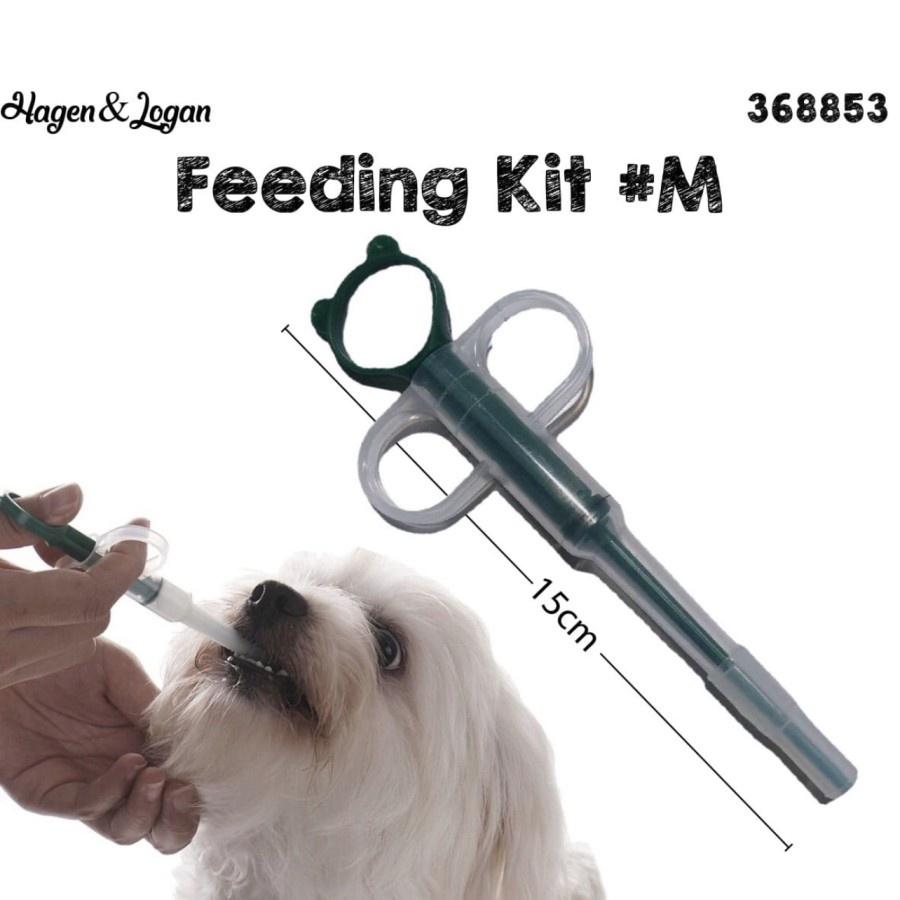 Feeding Kit #M Pelontar Pil Tablet Anjing Kucing Alat Bantu Minum Obat