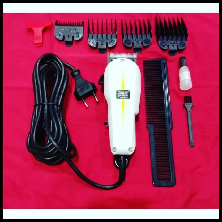 Promo Wahl Super Taper Original Fullset Ori Asli Bukan Palsu Hair Clipper