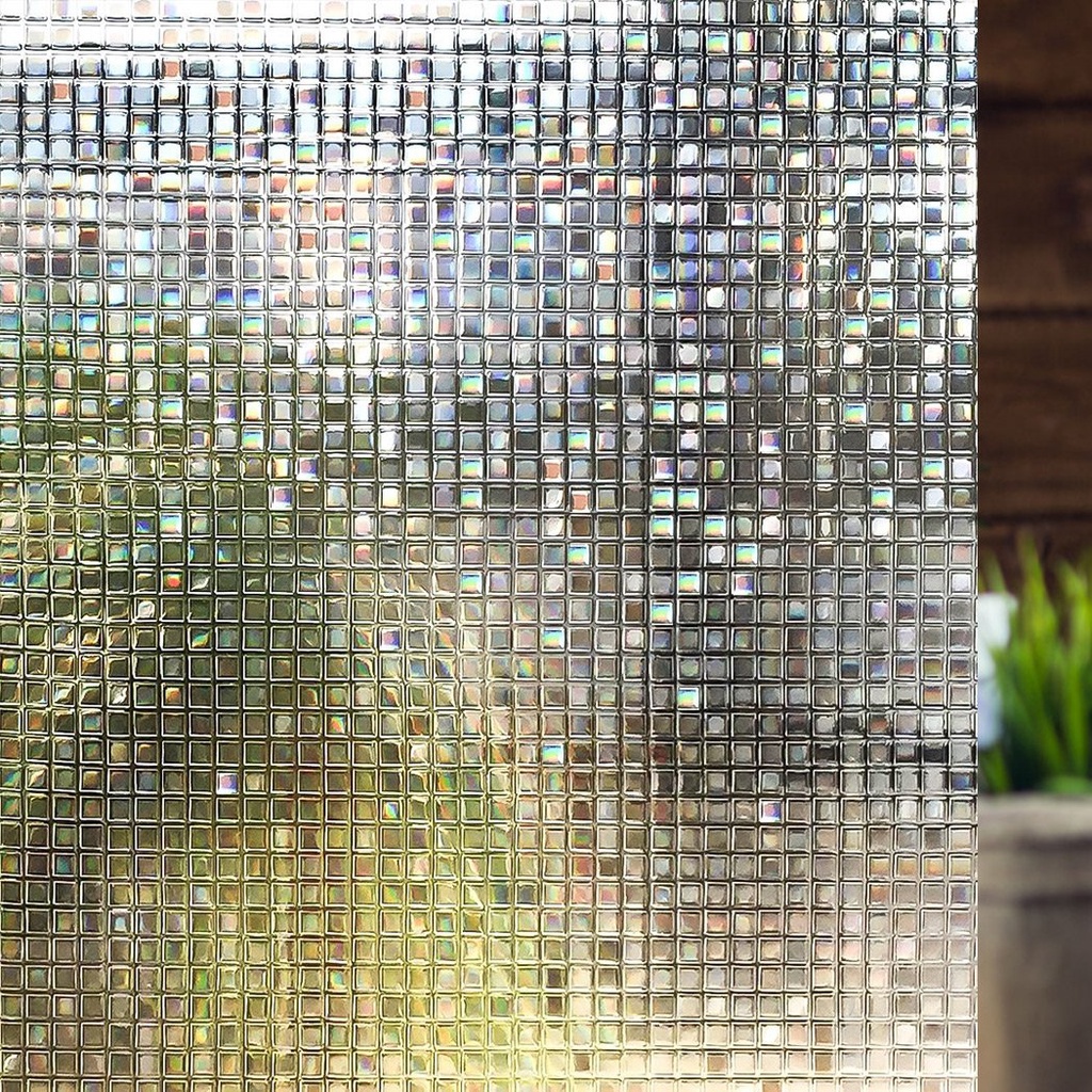 KC 3 KRISTAL HOLOGRAM STIKER KACA | SANBLAST STICKER KACA | STIKER KACA JENDELA | SUNBLAST STIKER KA