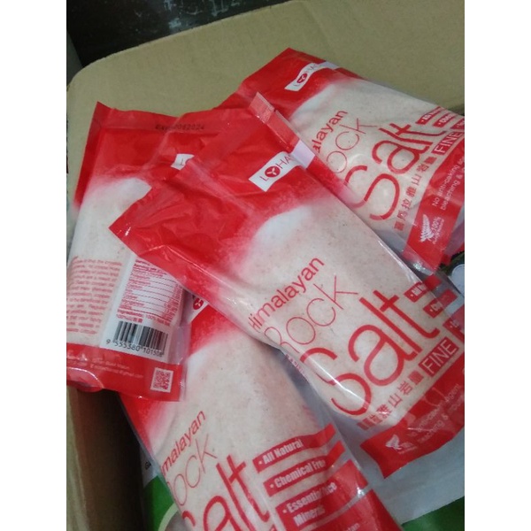 

Lohas 500gr Natural Himalayan Rock Salt fine/halus -garam Himalaya halus