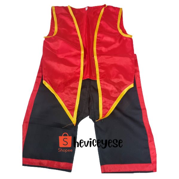 Setelan Ganongan Anak Kostum Bujang Ganong Anak / Rompi ganongan anak / baju ganongan anak murah / s