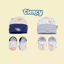 glency topi set sepatu
