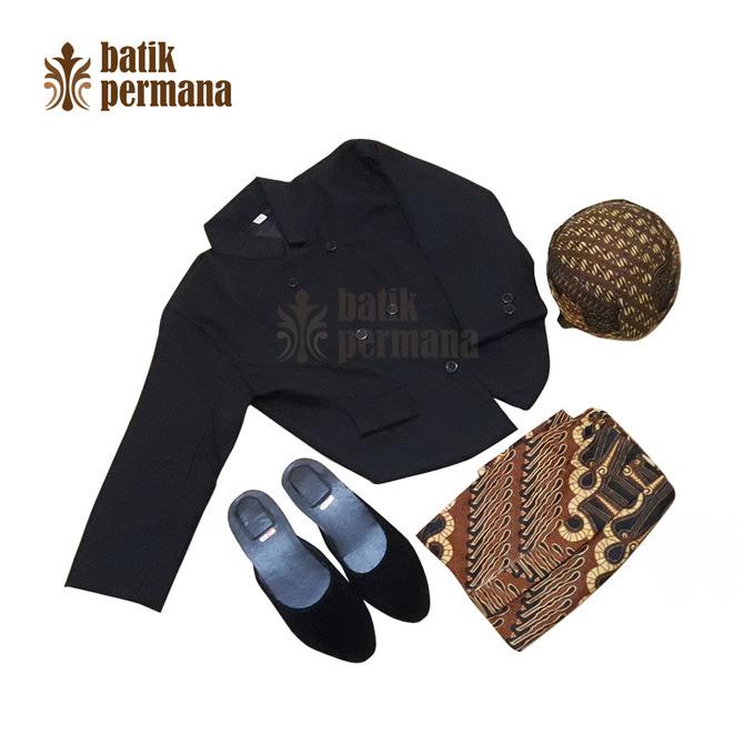 Baju adat jawa anak, beskap anak, baju kartinian, blangkon, adat jawa
