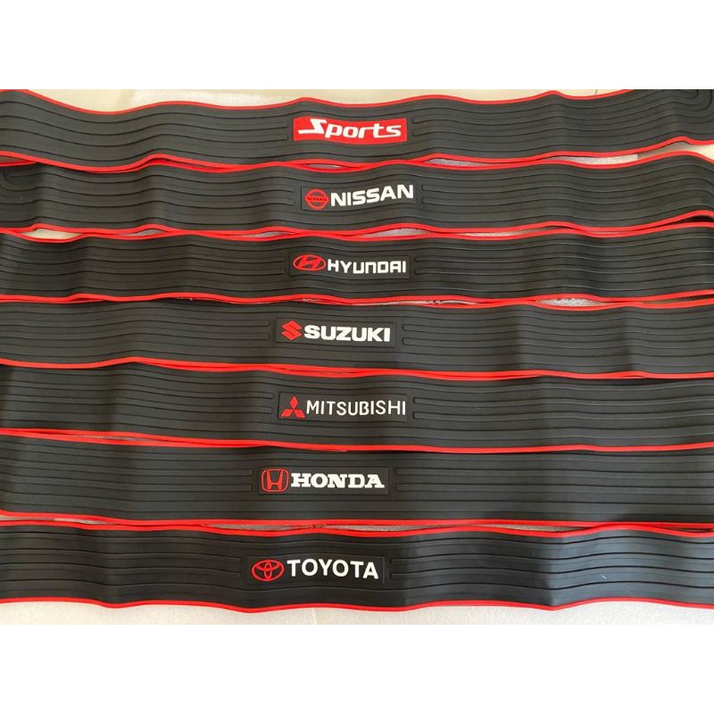 karet pelindung bemper bagasi belakang mobil universal bahan karet
