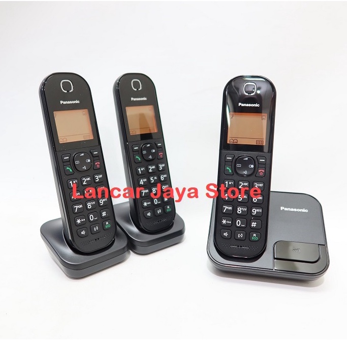 Telepon Wireless Panasonic KX-TGC413 Pesawat telpon (3 Handset) New
