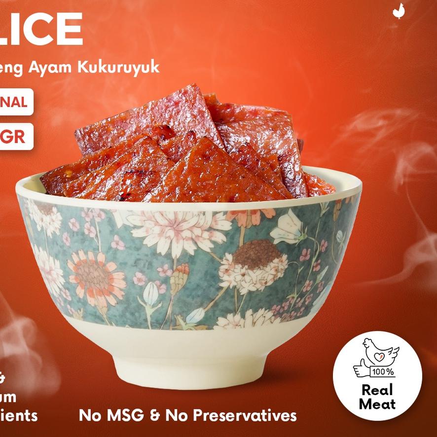 

11.11✔️[PREMIUM] Dendeng Ayam Kukuruyuk Makanan Siap Saji - 500 Gram|SQ2