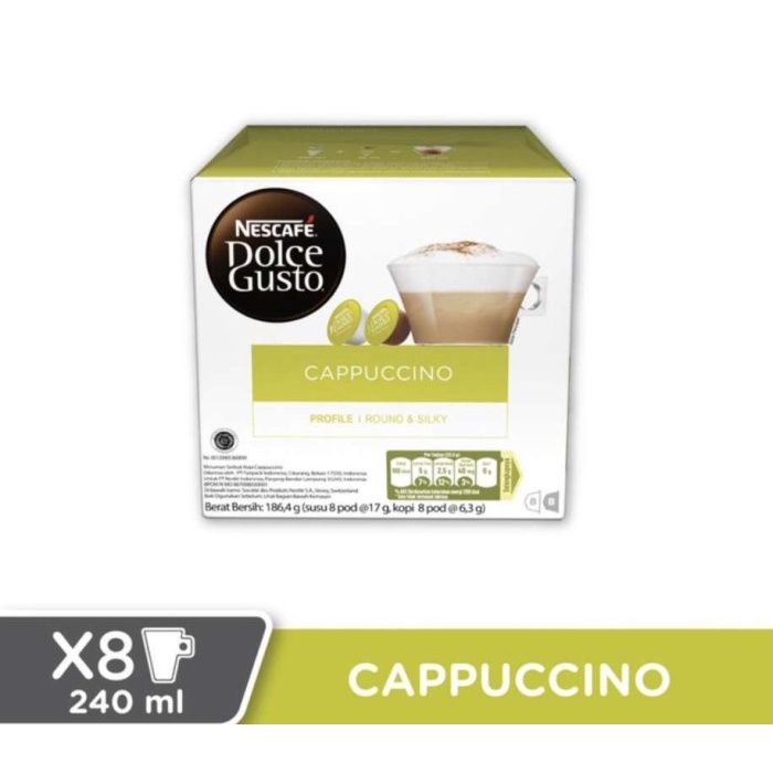 

Nescafe Dolce Gusto Kopi Capsule Cappuccino