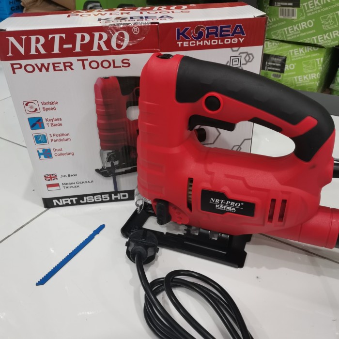 MESIN JIGSAW NRT PRO JS65HD JIG SAW KAYU GERGAJI JS 65