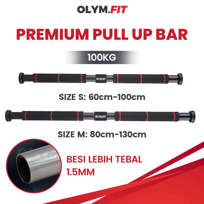 Pull Up Pull Up Bar Chin Up Bar Push Up Bar Pintu Dan Dinding Tanpa Bor Ala