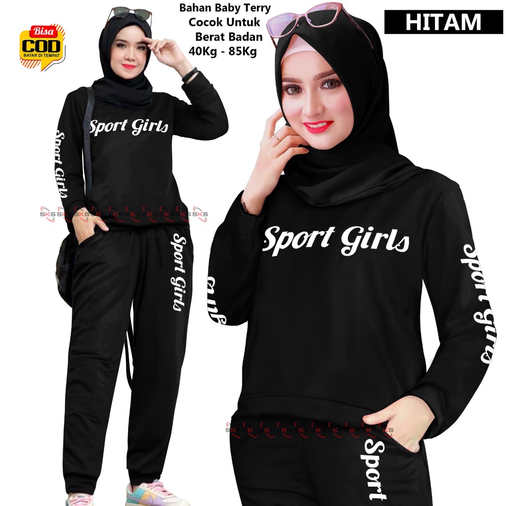 BISA COD &amp; Gratis Ongkir Setelan Olahraga Wanita TM 000114 Setelan Training Senam Setelan Training Trening Wanita Joging Training Suit Sportswear Suit paling laris Kostum Senam Joging Baju Olahraga Sepeda Voli Paling Trend Terkini Sedang Viral Top