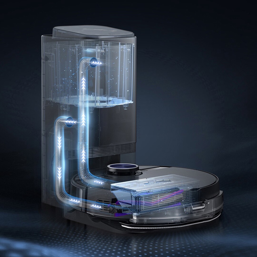 Robot Vacuum Cleaner Midea s8+ With Auto Dock Station Garansi Resmi