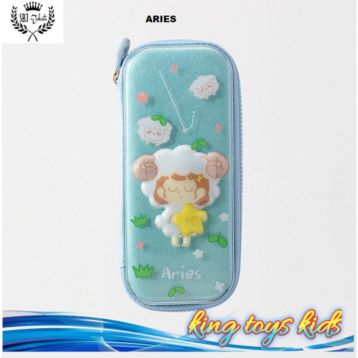 

TERBARU / Tempat pensil Kotak pensil smiggle Lookalike 3D Hardcase Zodiac Style - ARIES