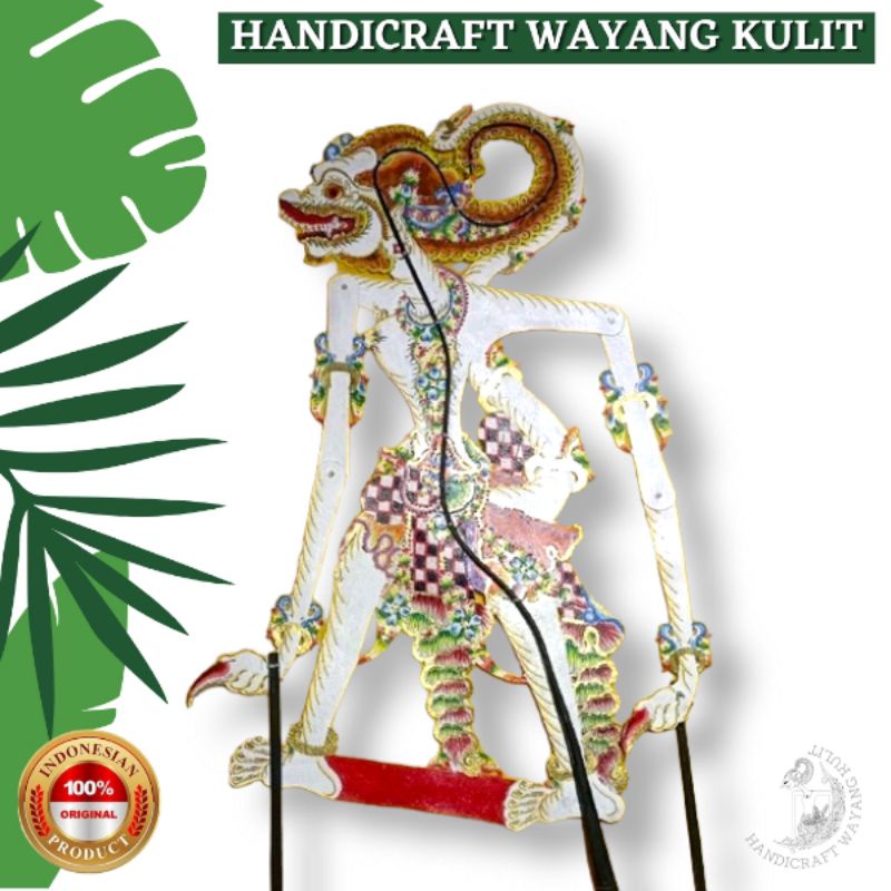 Jual Wayang Kulit Asli Anoman Obong Halus Ukuran Standar Dalang