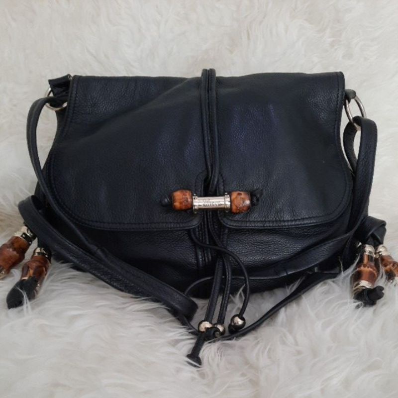 Preloved shoulder bag Gucci bamboo