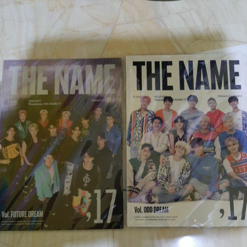 SEVENTEEN Photobook The Name; 17