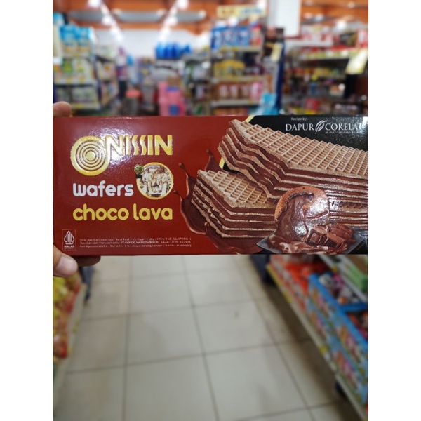 

Nissin wafer choco lava 160gr