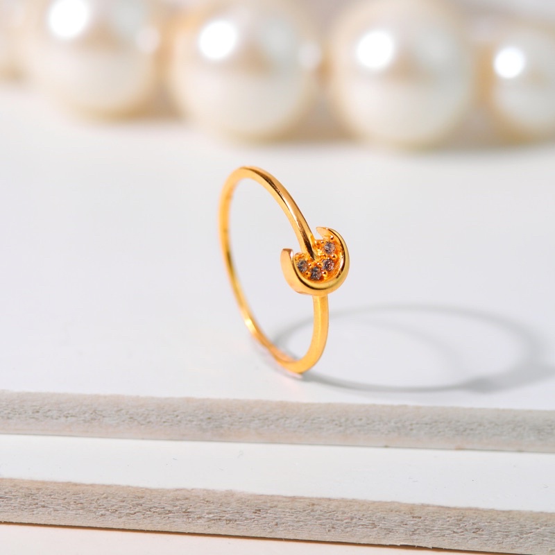 Cincin Emas Terang Bulan- Toko Emas Gadjah