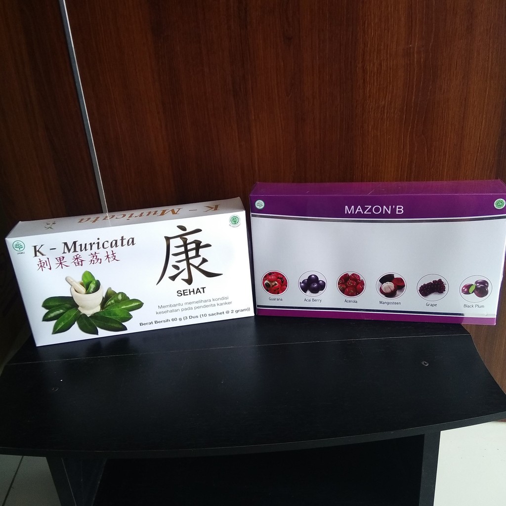 Paket Mazon B Berries Dan K-Muricata Herbal Membantu Menyembuhkan Segala Jenis Penyakit Kanker