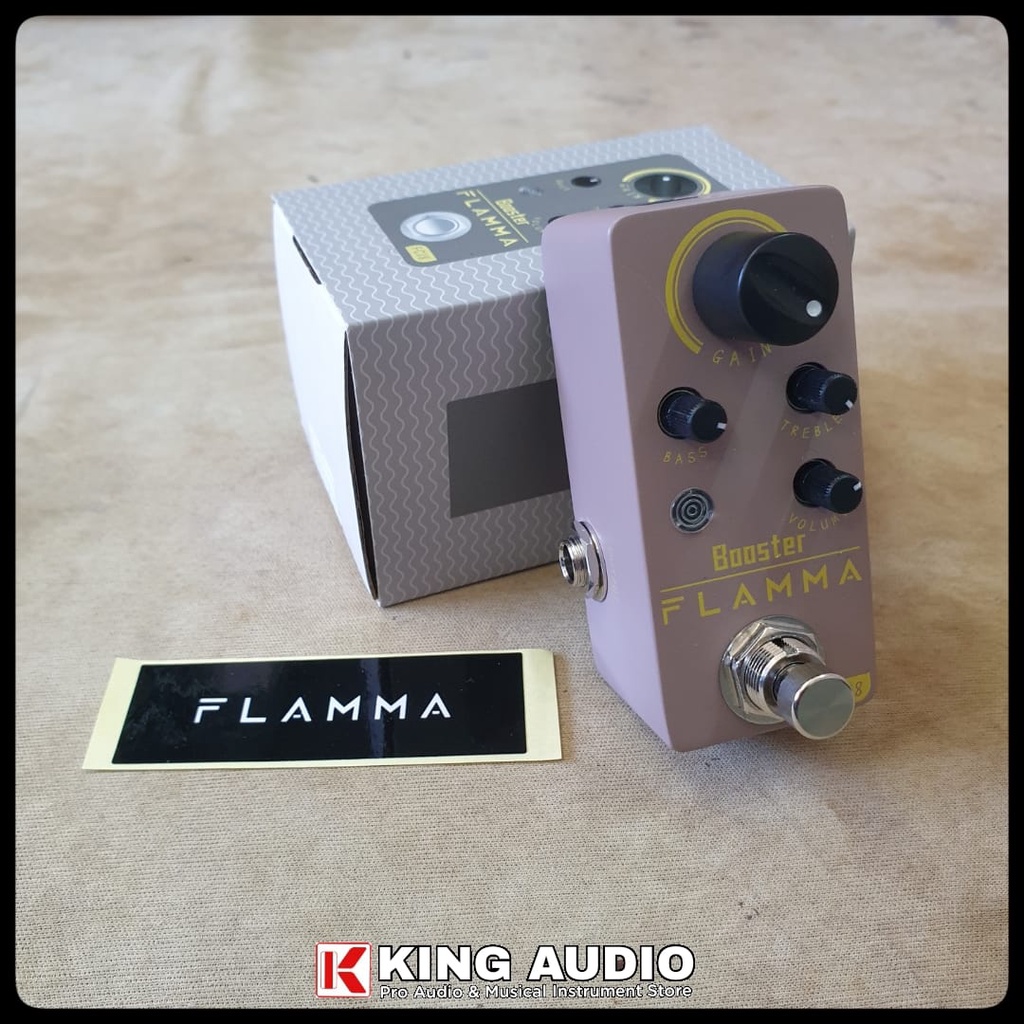 Pedal Efek FLAMMA FC18 Clean Boost Pedal FC-18 FC 18