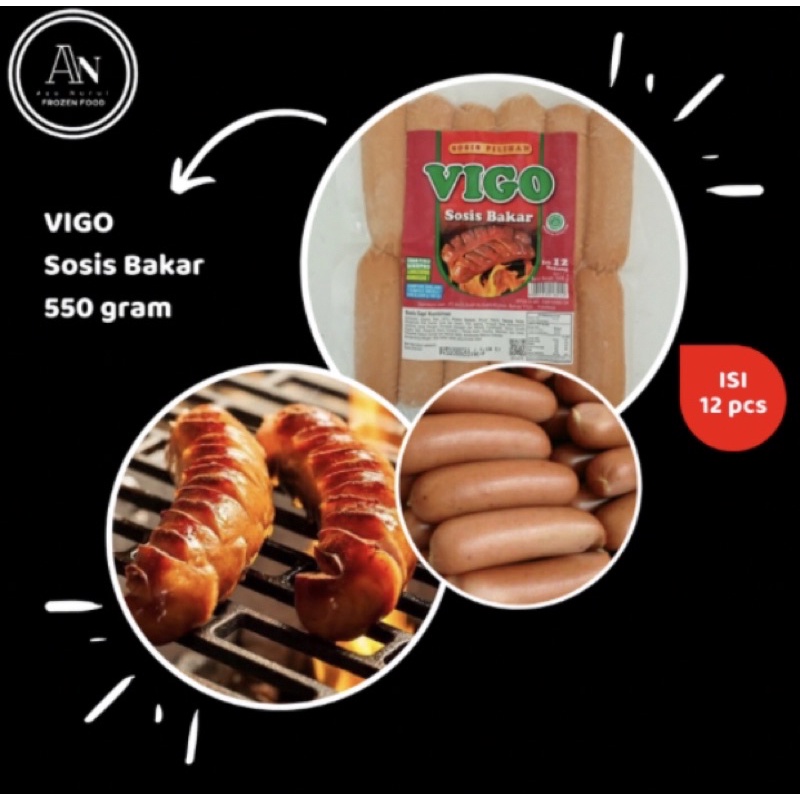 

Sosis Sapi Vigo 550gr