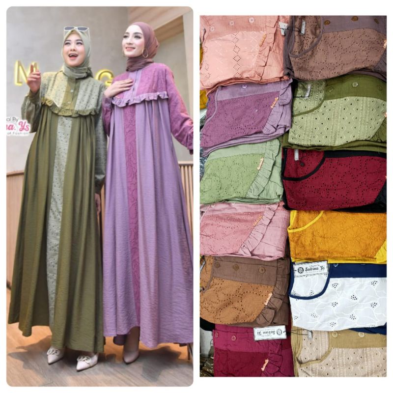GAMIS SALVINA/SALVINA YS/SALVINA ORIGINAL/GAMIS BY SALVINA/SALVINA BORDIR