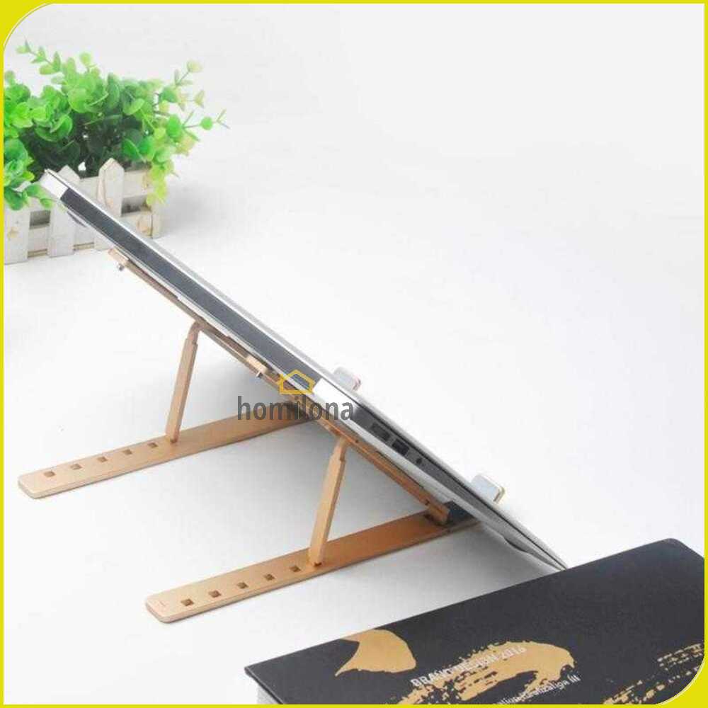 NUOXI Laptop Stand Aluminium Foldable Adjustable 6 Height - N3