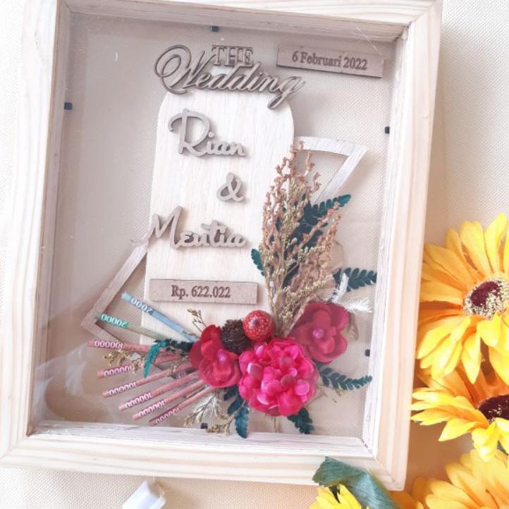 Harga Bersahabat MAHAR TRANSPARAN AKRILIK RUSTIK