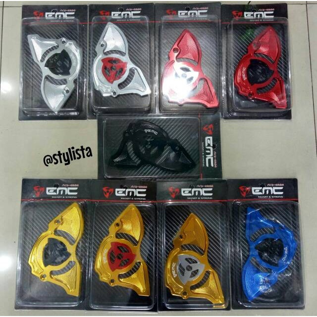 TERMURAH COVER GEAR DEPAN FULL CNC - VIXION - XABRE -R15 VARIASI MOTOR