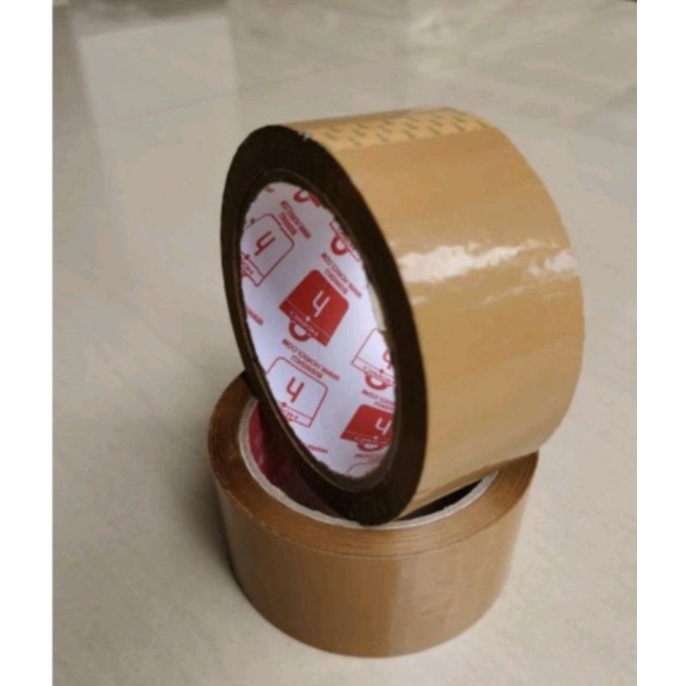 

Lakban Solasi Warna Coklat Panjang 90Yard