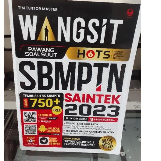 

♞ BUKU WANGSIT SBMPTN SAITEK 2023 BY TIM TENTOR MASTER (FREE BUBLEWRAP) ㍿