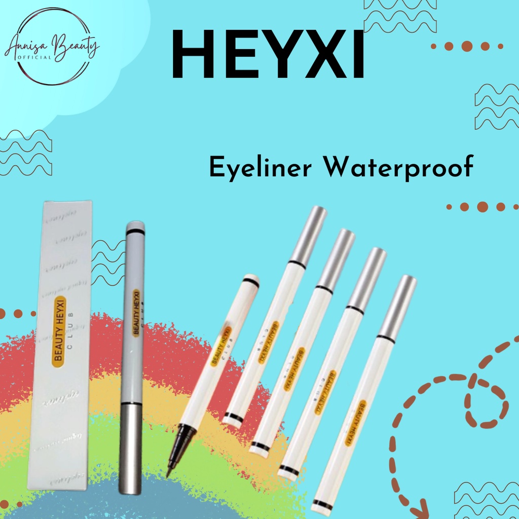 [HARGA PROMO] Eyeliner Heyxi - Eyeliner Waterproof – Terbaru-TAHAN AIR/TAHAN LAMA