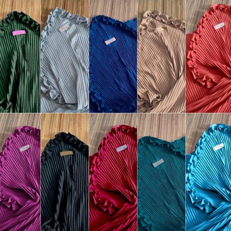 Bergo plisket gotik premium / hijab instan plisket gotik / jilbab bergo plisket / hijab plisket / be