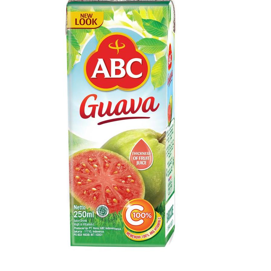 

⇟ ABC Jus Jambu 250 ml - Multi Pack 4 pcs ✓