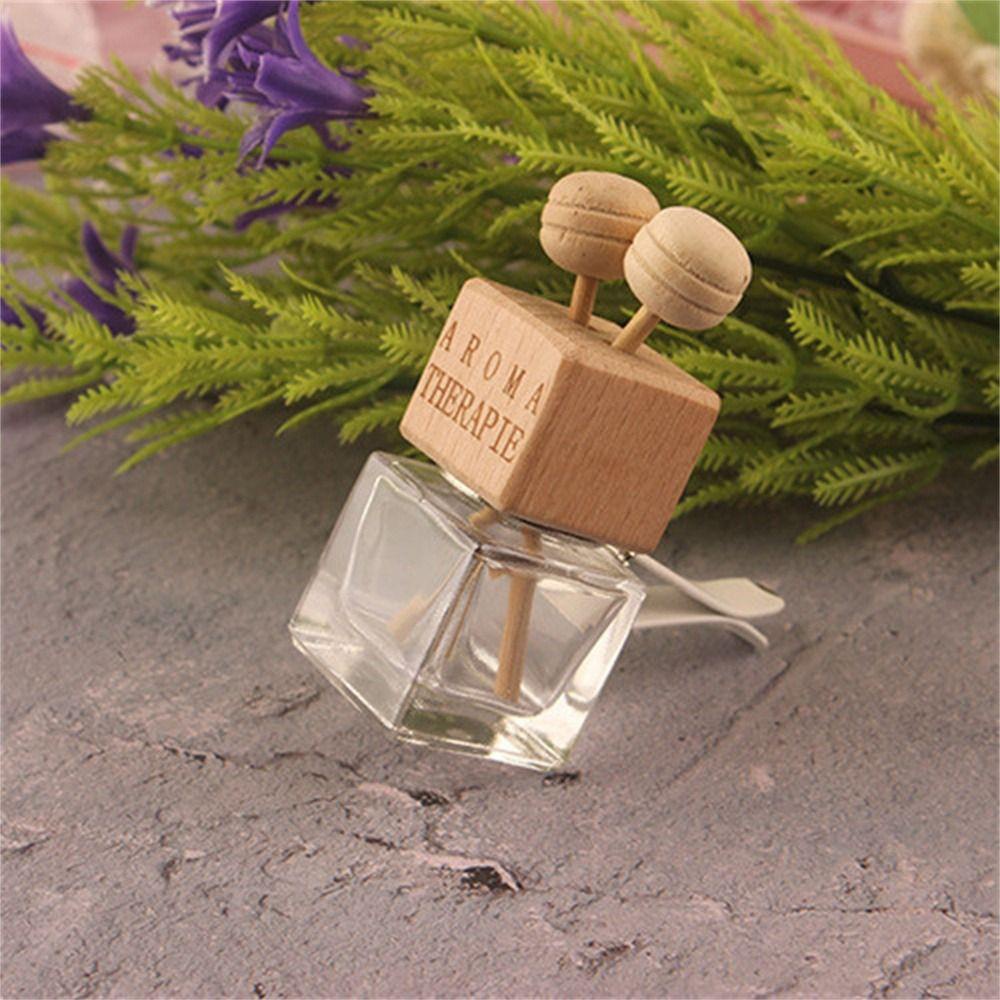 Lanfy Botol Parfum Klip Auto Decor Botol Parfum Kaca Mobil Gantung Hiasan Essential Oil Air Outlet Freshener