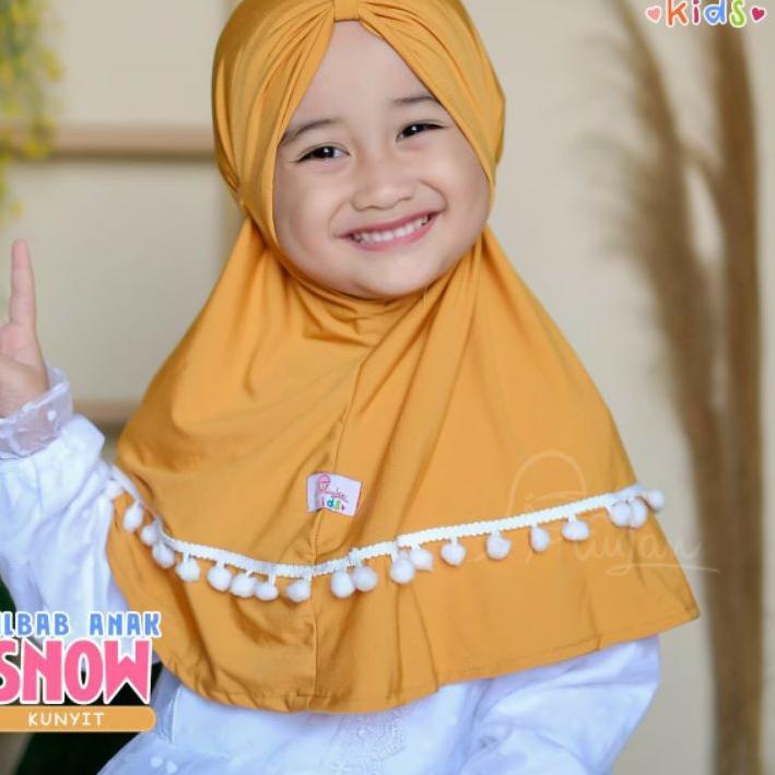 HIJAB ANAK BABY SNOW / JILBAB INSTANT SNOW