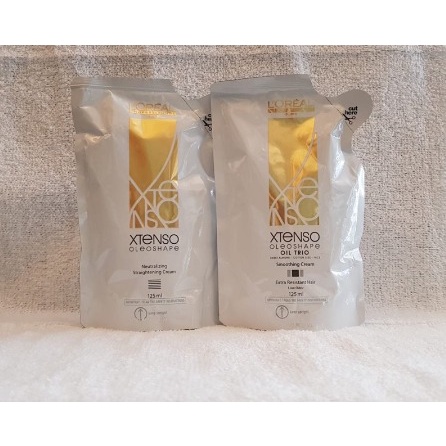 LOREAL XTENSO OLEOSHAPE MOISTURIST SMOOTHING 1 SET (2 X 125ML)