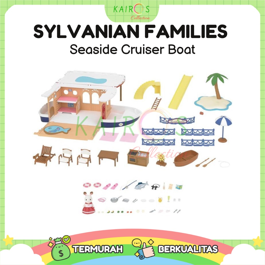 Sylvanian Families Seaside Cruiser Boat