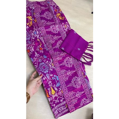 Kamen jadi songket bordir include selendang // Kamen jadi songket bordir