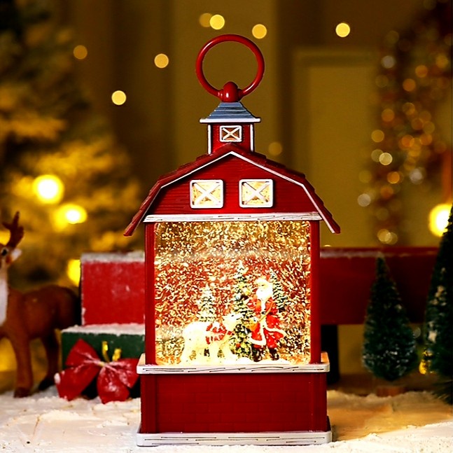 Snow Globe Musik Box Merah Kado Natal Christmas Music Box Gift Santa Kotak Musik Natal Harga Grosir Termurah Kado Natal Christmas Music Box Snow Box