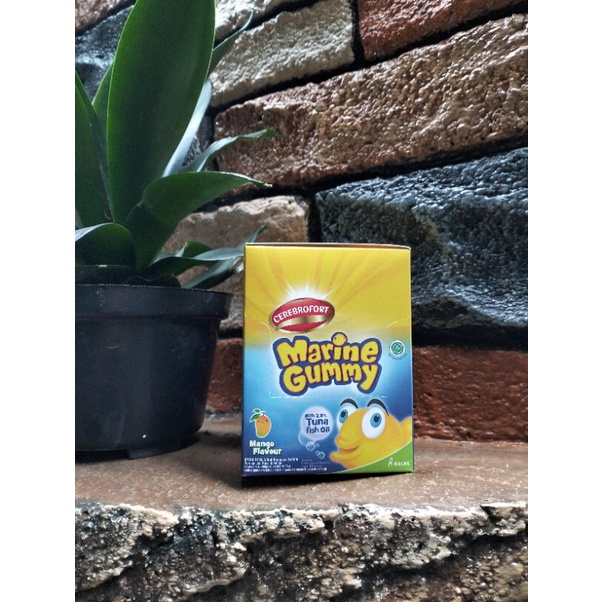 MARINE GUMMY MULTIVITAMIN ANAK RASA MANGGA/ANGGUR/STRAWBERRY SACHET