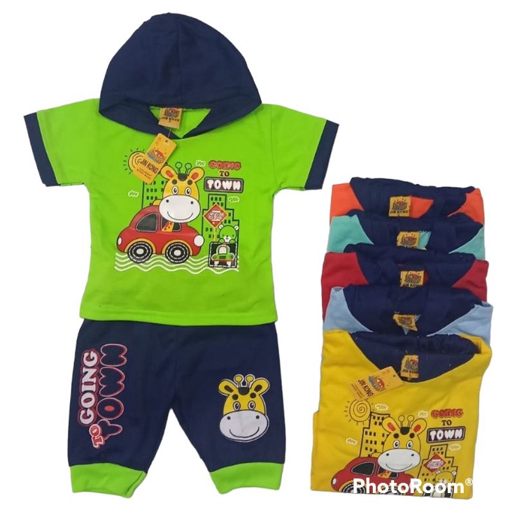 SETELAN ANAK BABY MOTIF BARU USIA 0-1THN