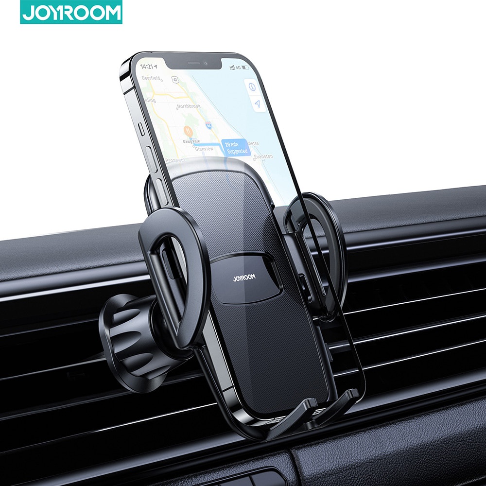 Joyroom Universal Mekanik Dudukan Telepon Mobil Dashboard Air Outlet Mount Stand Untuk Telepon 4.7-6.7 Inci