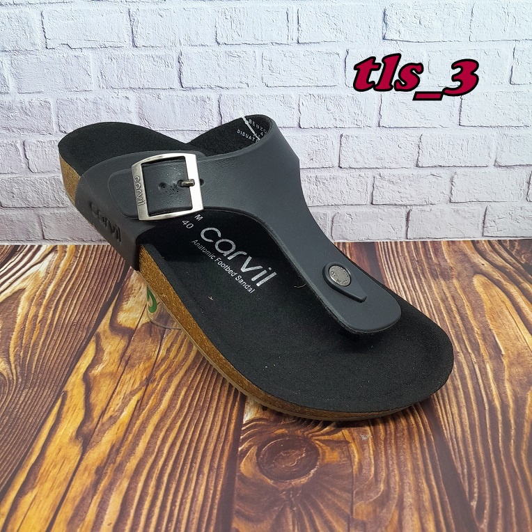 Sandal Pria Carvil Benzo 01/02 Original 38-44 Sendal Carvil Laki Kasual