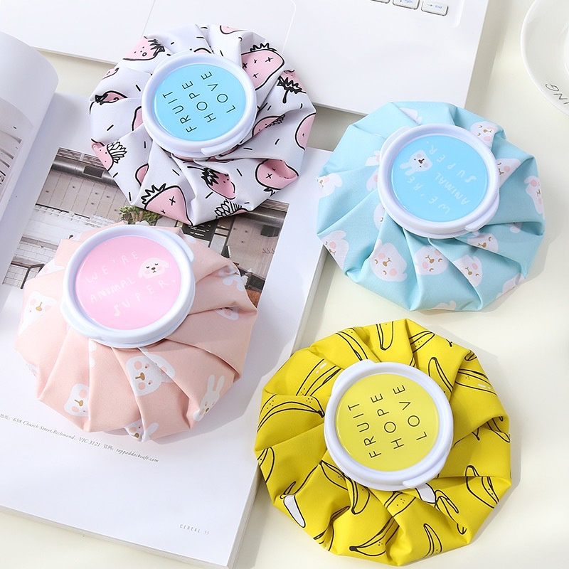 Kompres Dingin Besar Kantong Es Kantong Panas Kantong Kompres Air Panas Dingin Es / Kantong Kompres Air Panas Dingin Es Ice Bag Hot Pack 15 cm Portable Anti Bocor Reusable